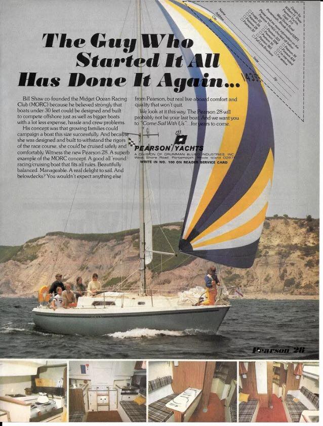 Pearson Yachts 1976