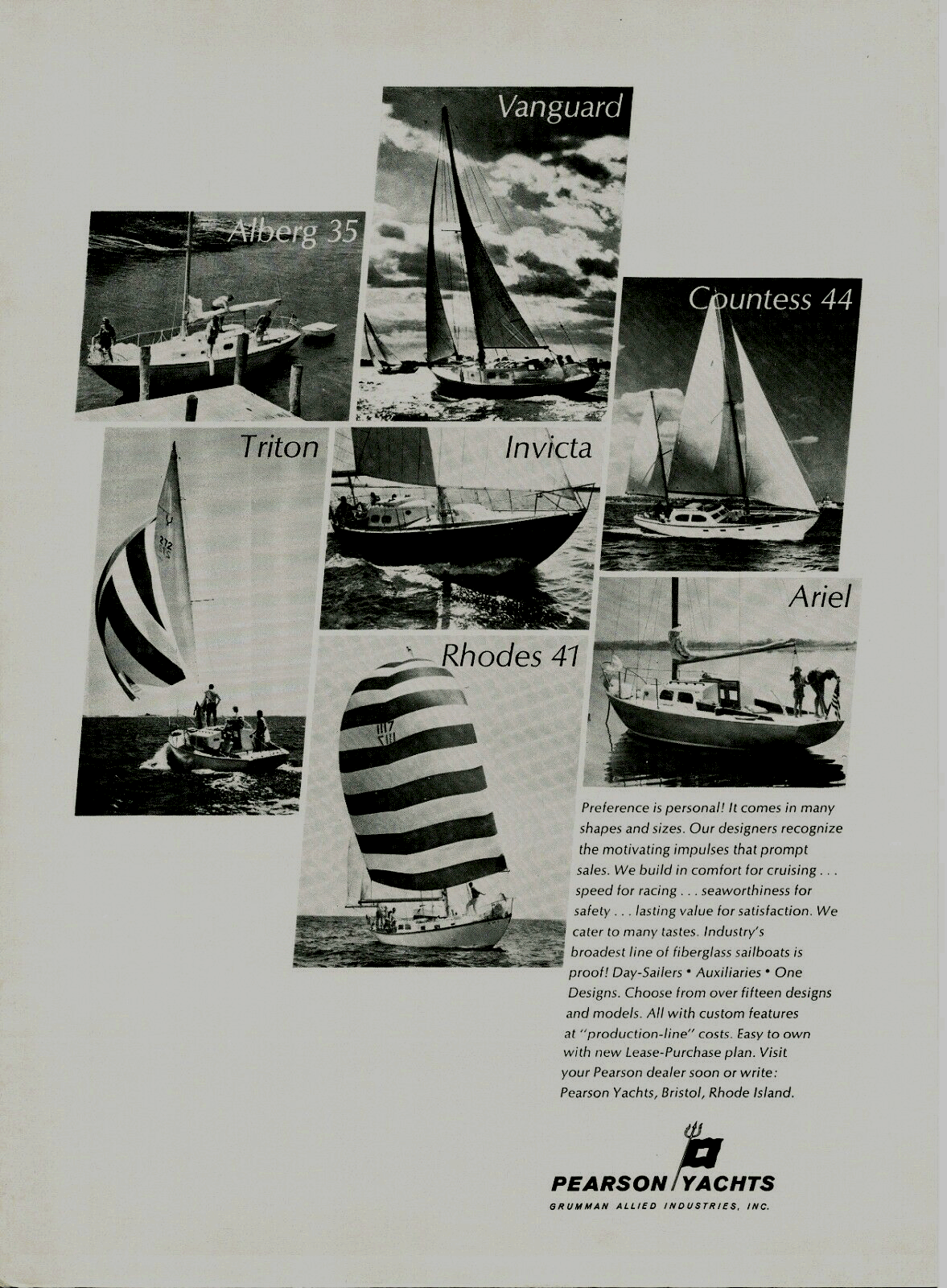 Pearson Yachts Ad