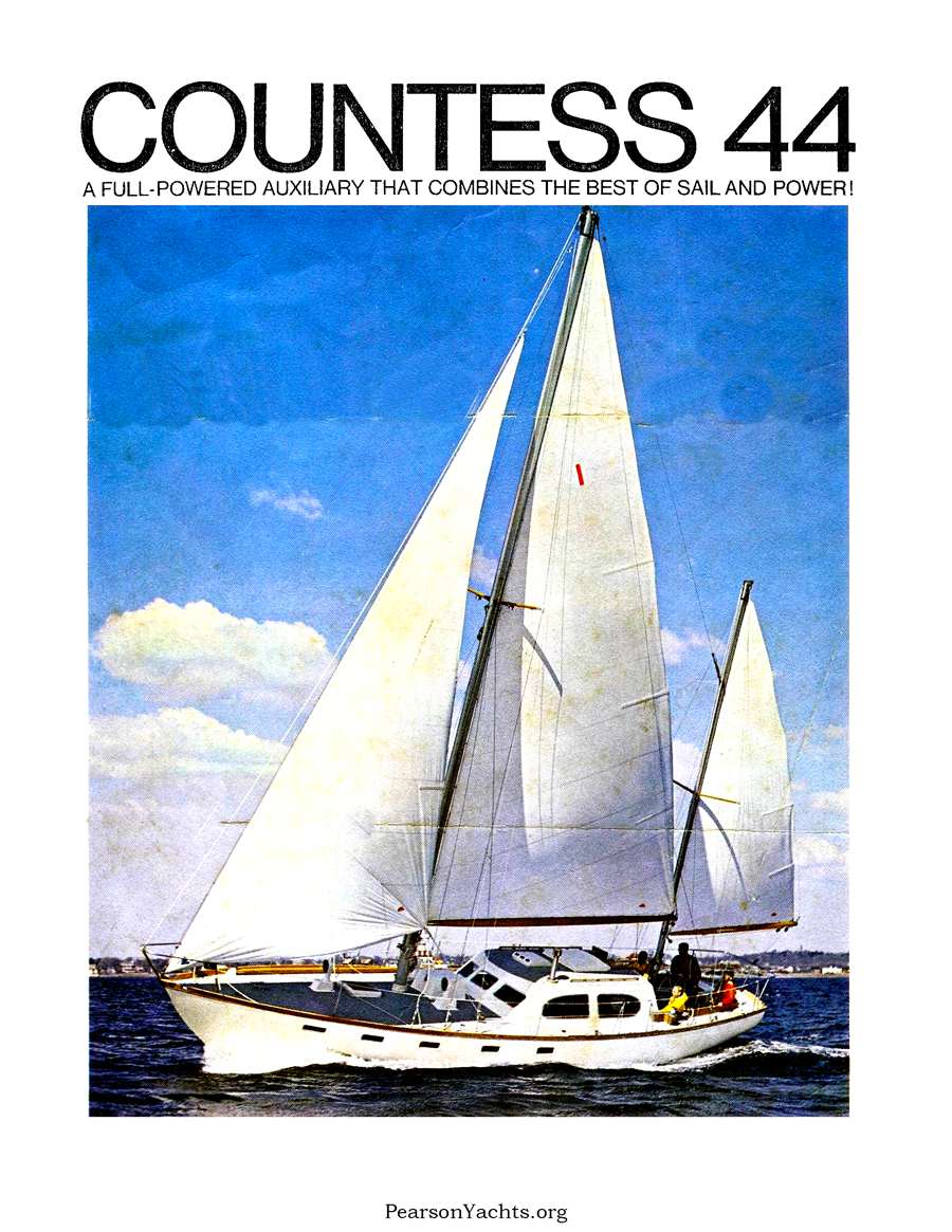 pearson countess 44 sailboat data