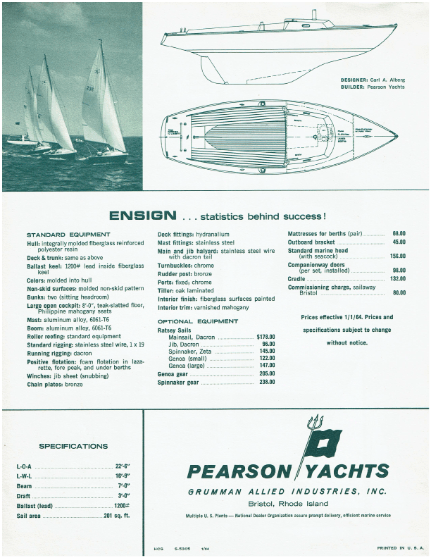 Pearson Ensign