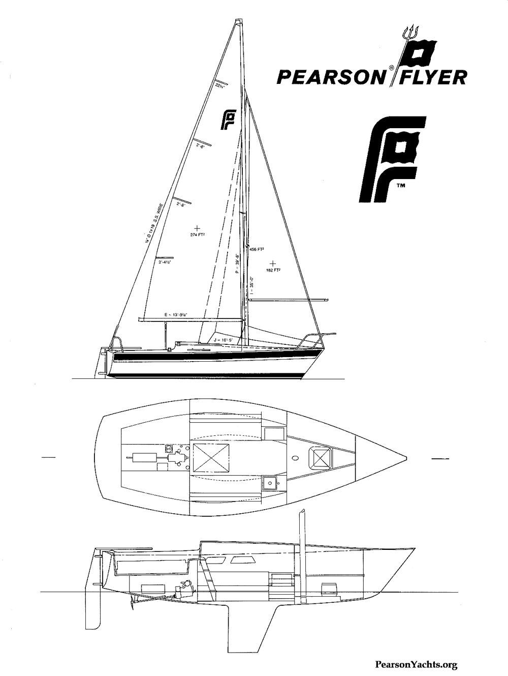 pearson flyer sailboat data