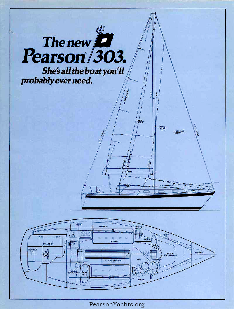 sailboatdata pearson 303