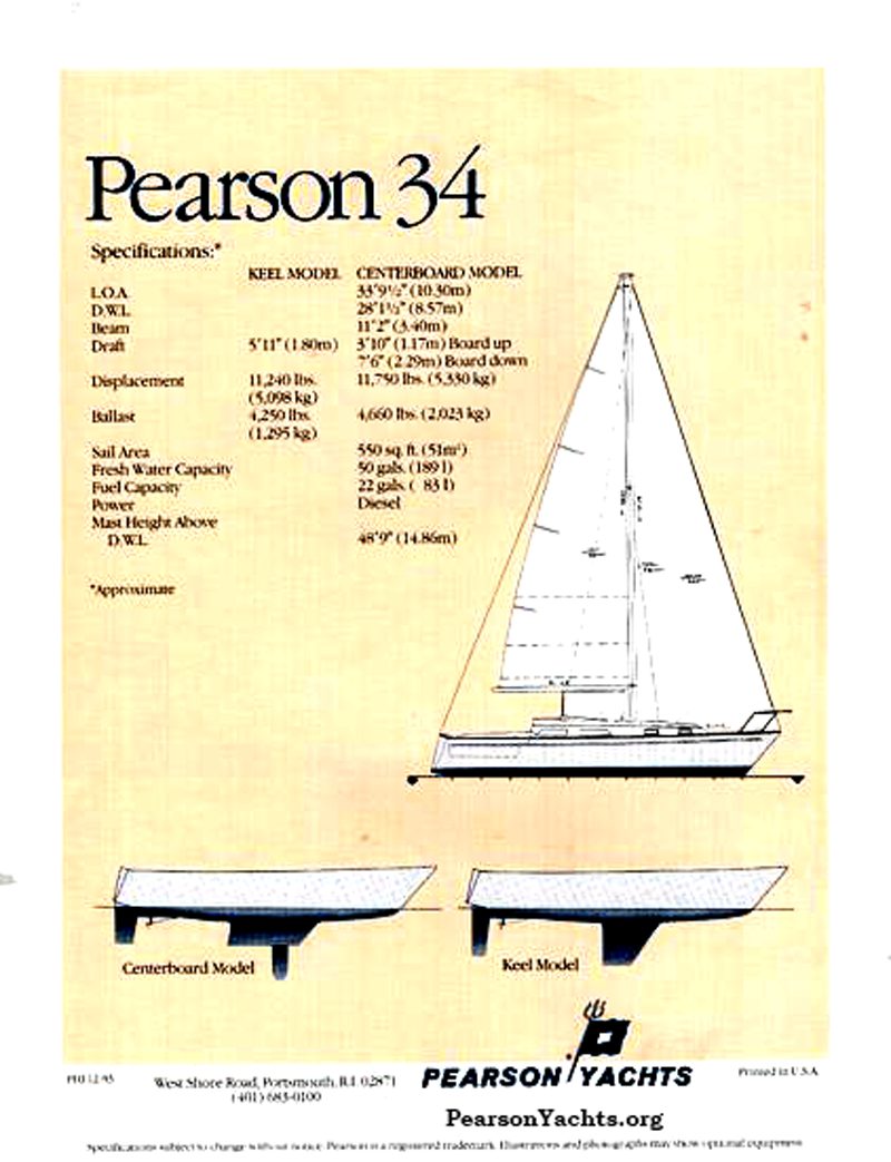 Pearson 34